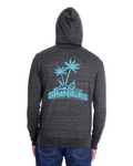 Island Time - Zip Up (Black)