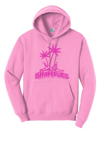Island Time - Hoodie (Hot Pink)