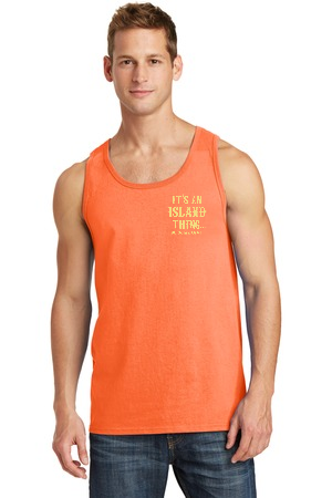 Eazy Breezy - Tank (Neon Orange)