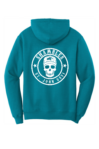 Skully - Hoodie (Teal)